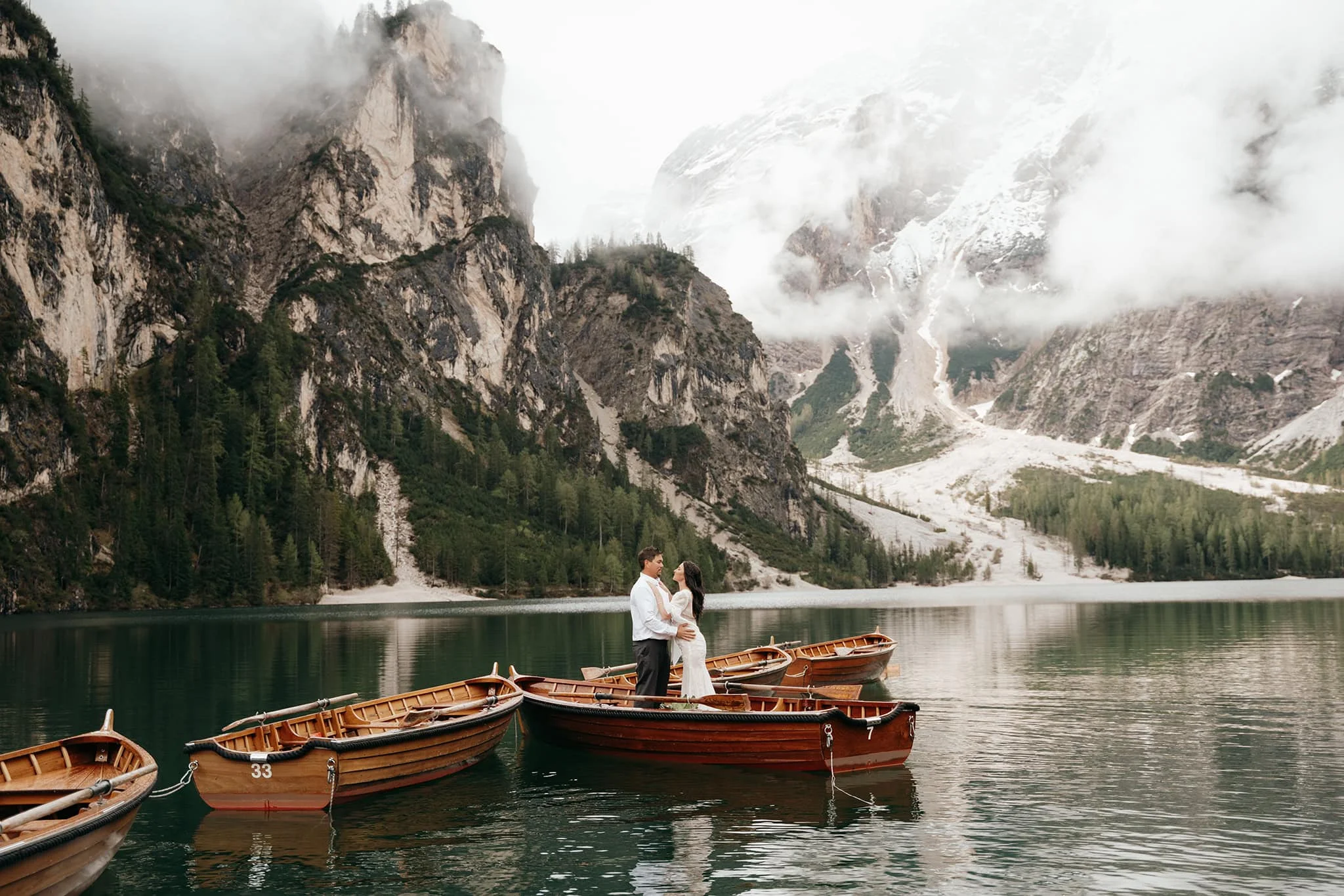 Elopement in Italy, Dolomites