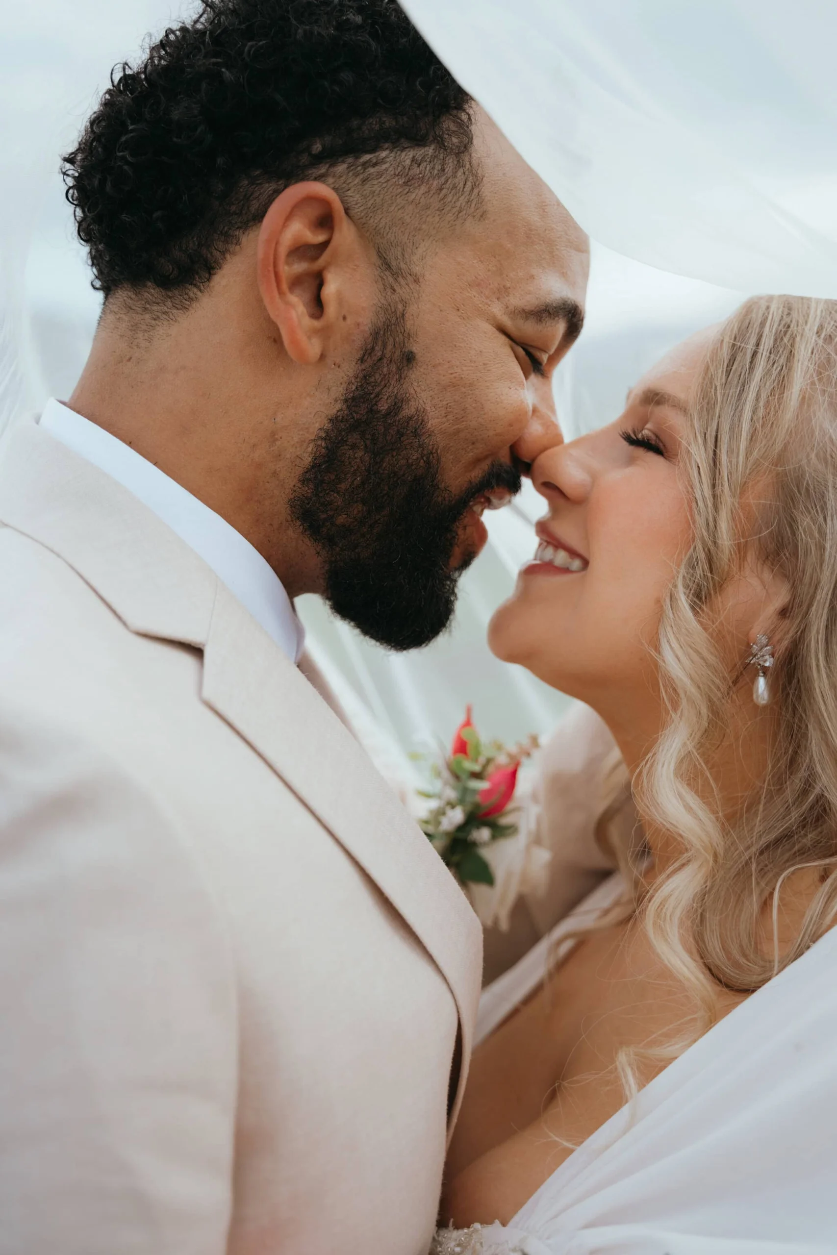 Couple getting married at Magnolia venue