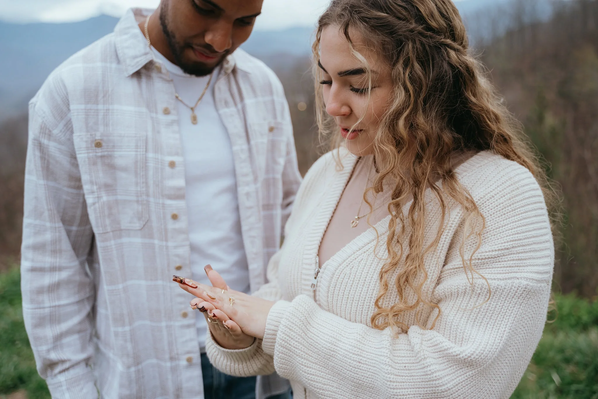 Secret proposal in Gatlinburg,tn