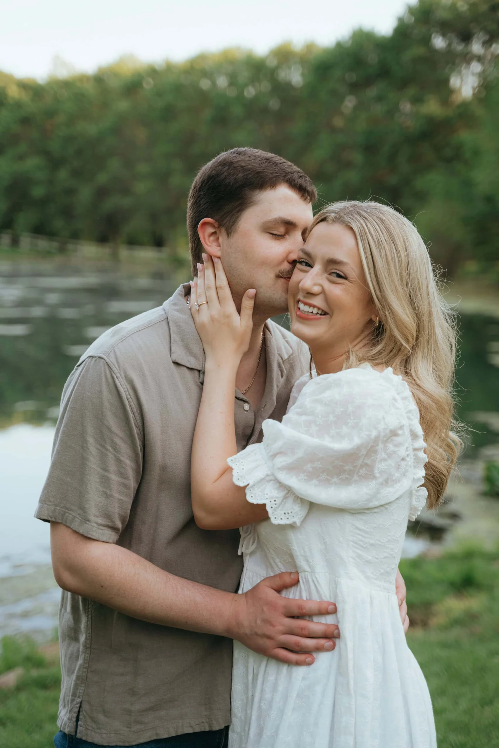 Couple getting married at Magnolia venue