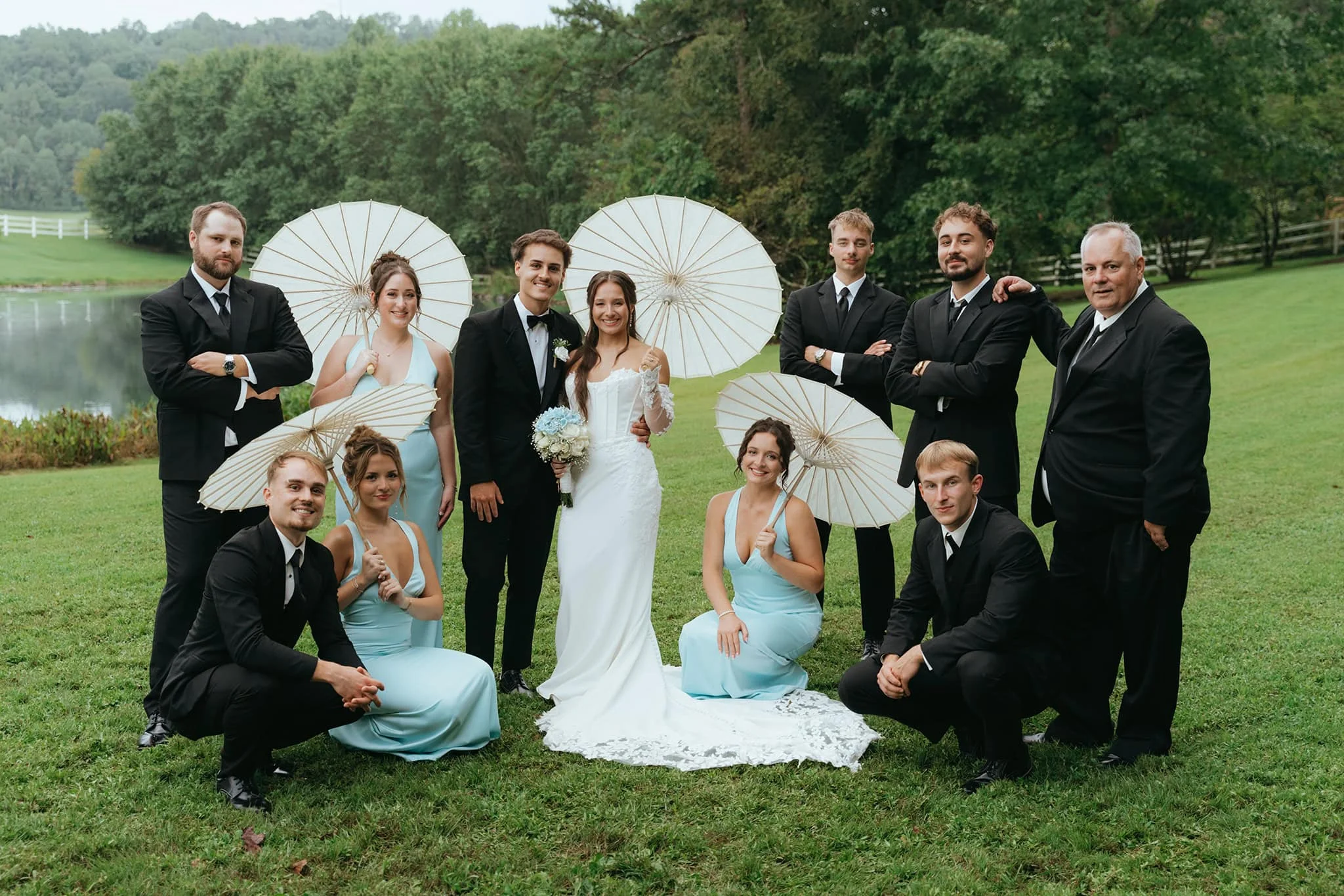 Bridal party portrait
