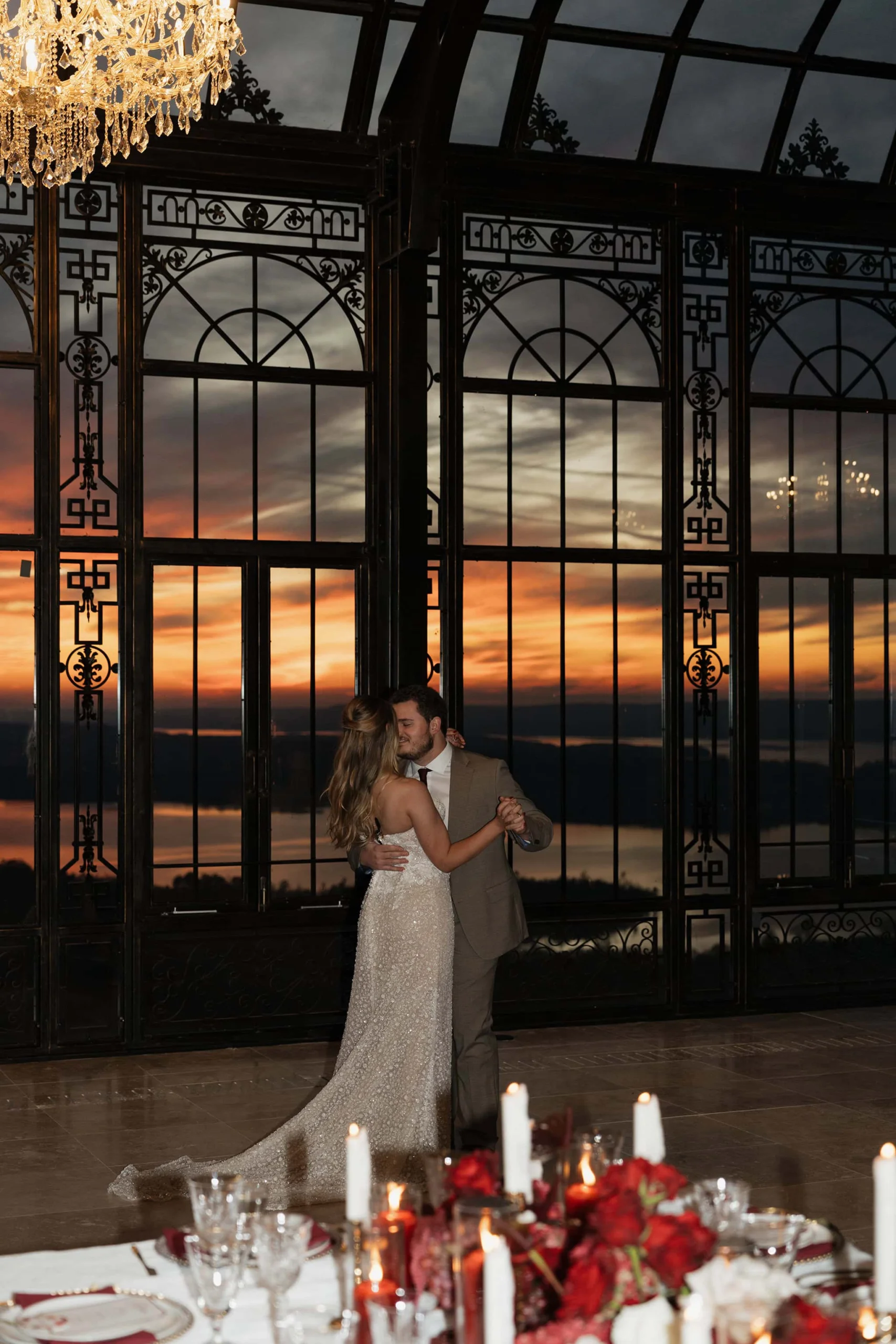 Couple getting married at Magnolia venue