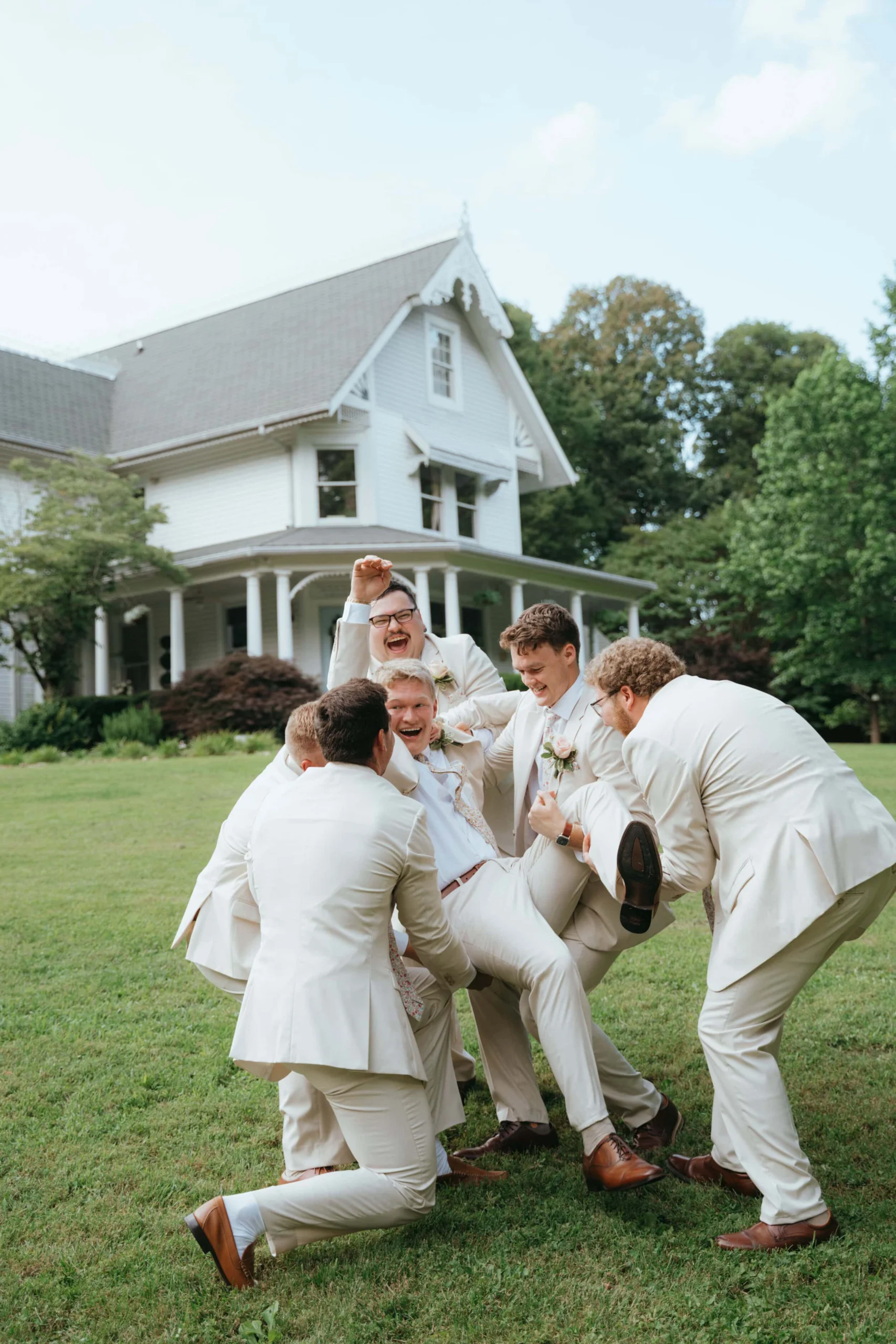 University of Tennessee graduates getting married at The Grand Victorian wedding venue