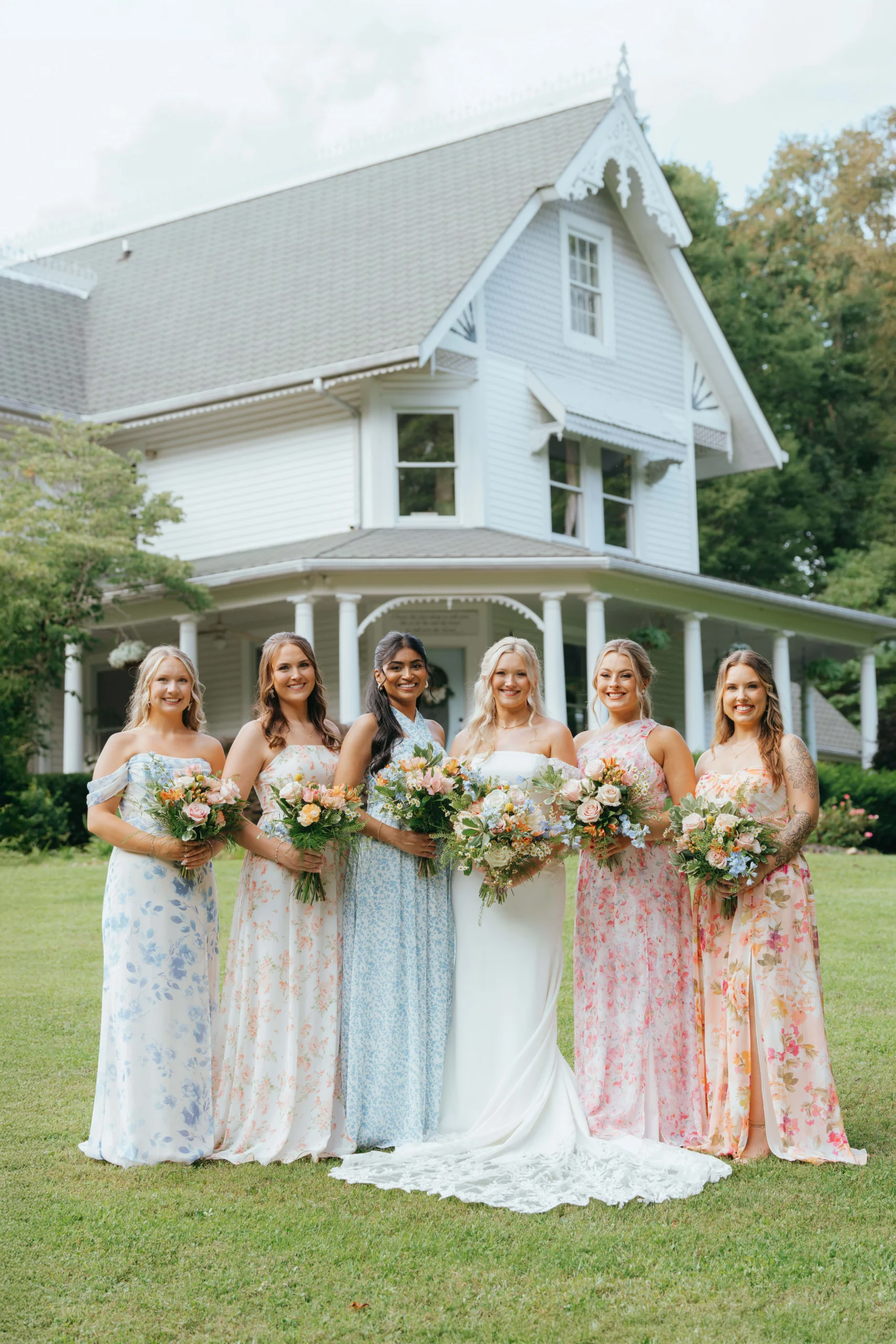 Couple getting married at Magnolia venue