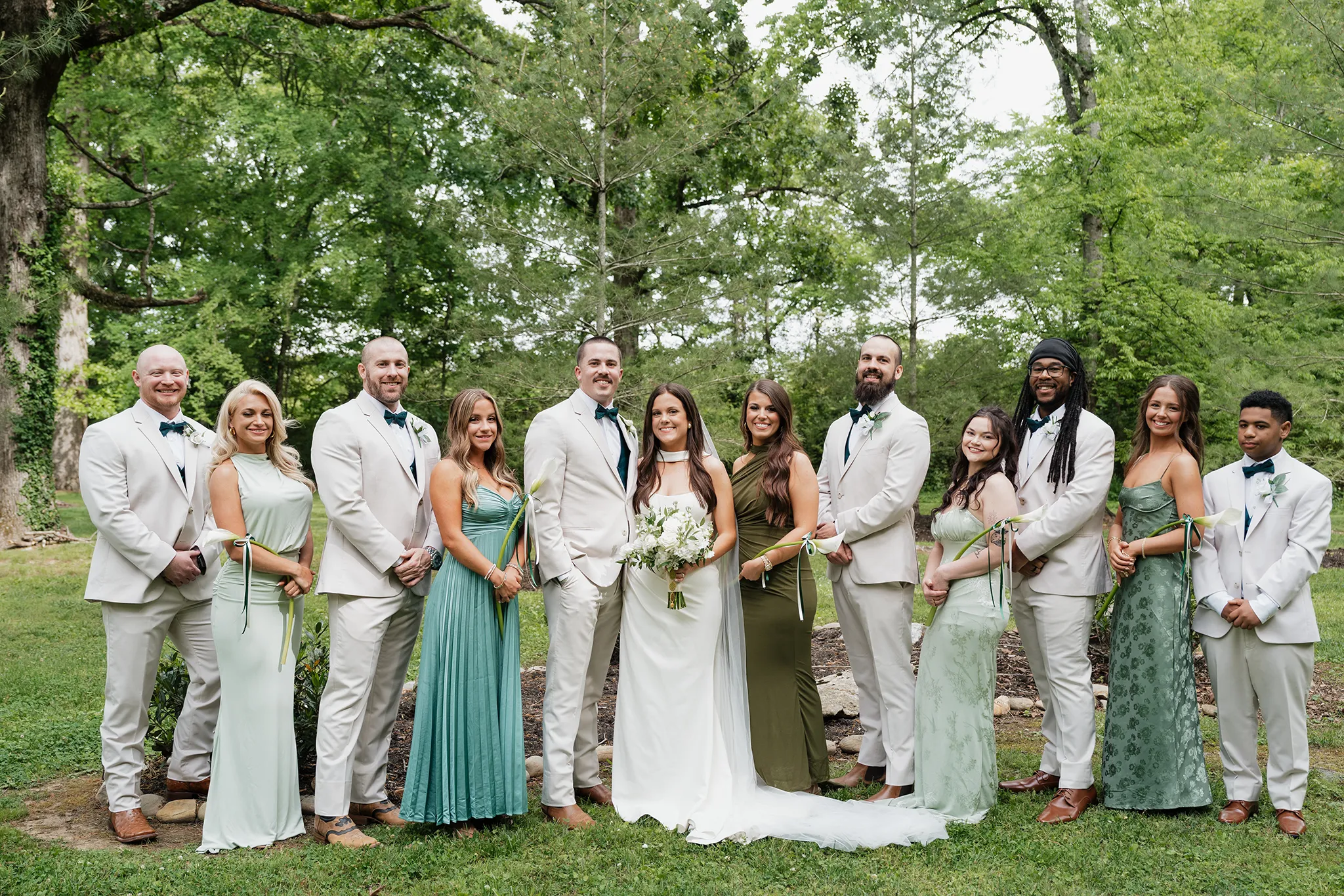 Smithview pavilion wedding in Knoxville TN