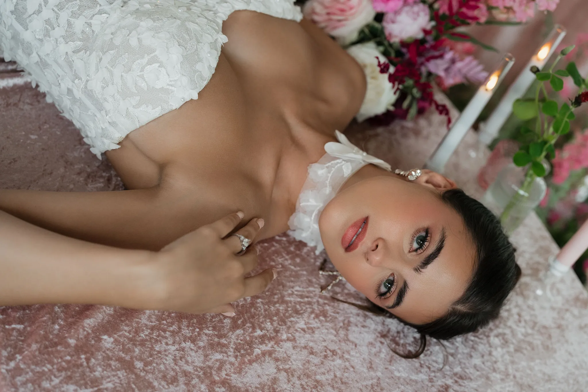 Bridal portrait at Trailhead venues Smoky Mountains