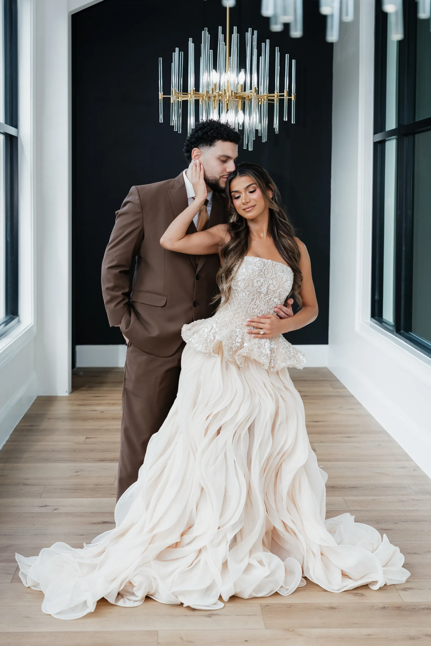 Couple getting married at Magnolia venue